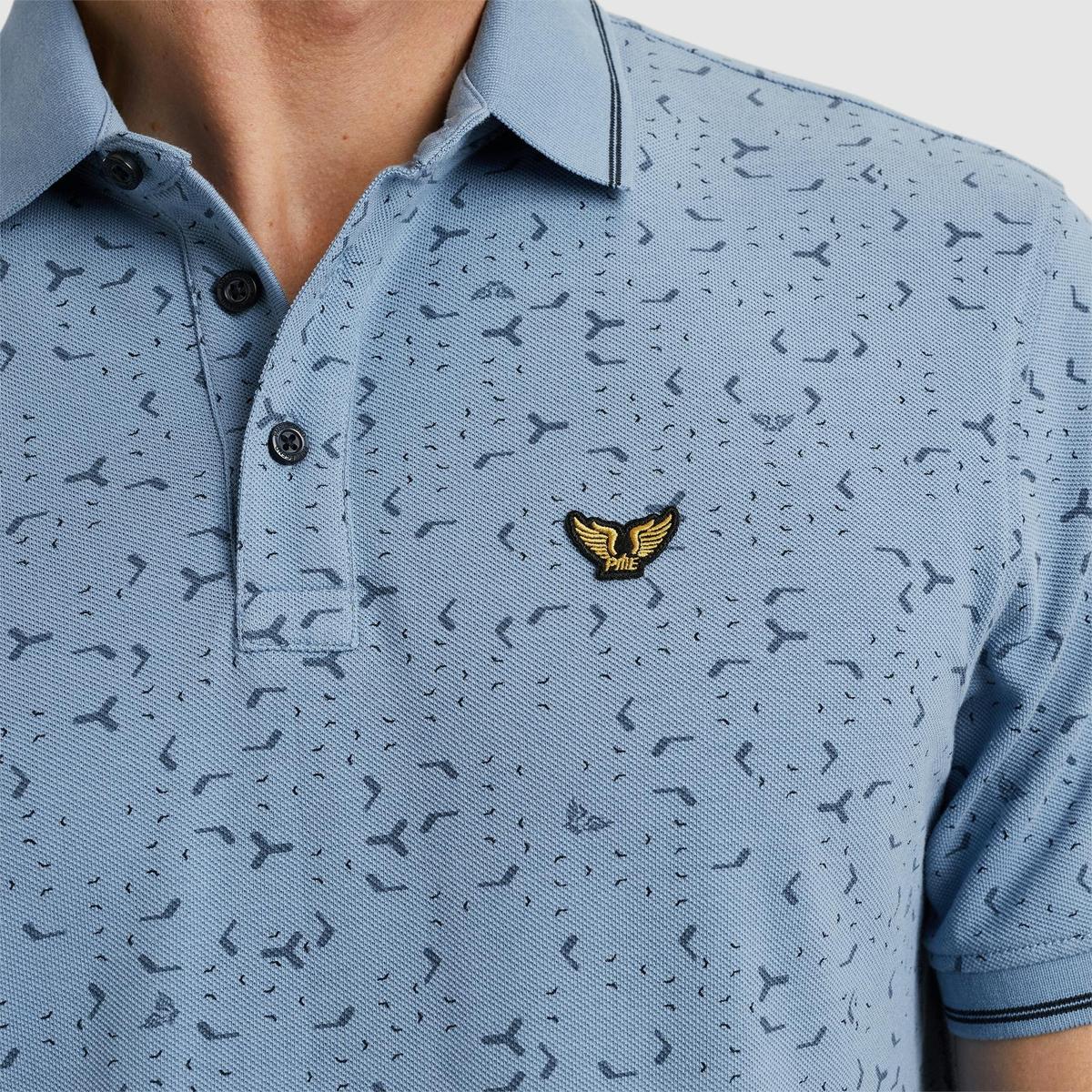 PME Legend PME Legend Polo PPSS2502852 Blauw 6