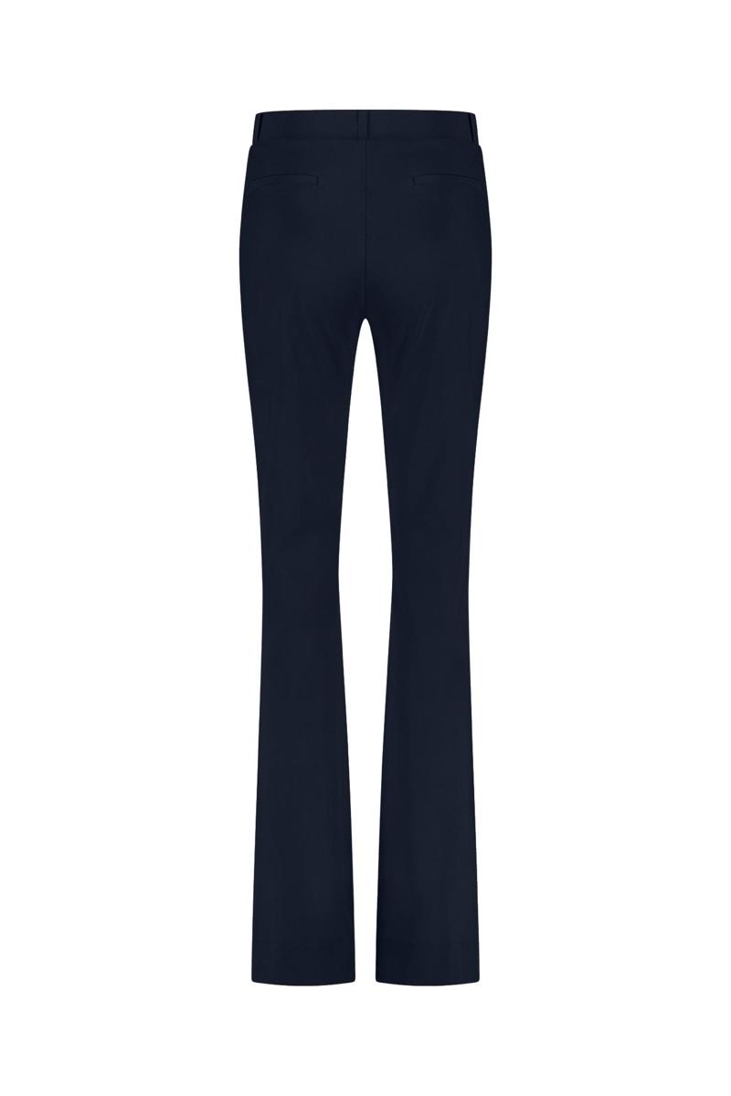 Studio Anneloes Studio Anneloes Pantalon Flair Bonded Long Blauw 4