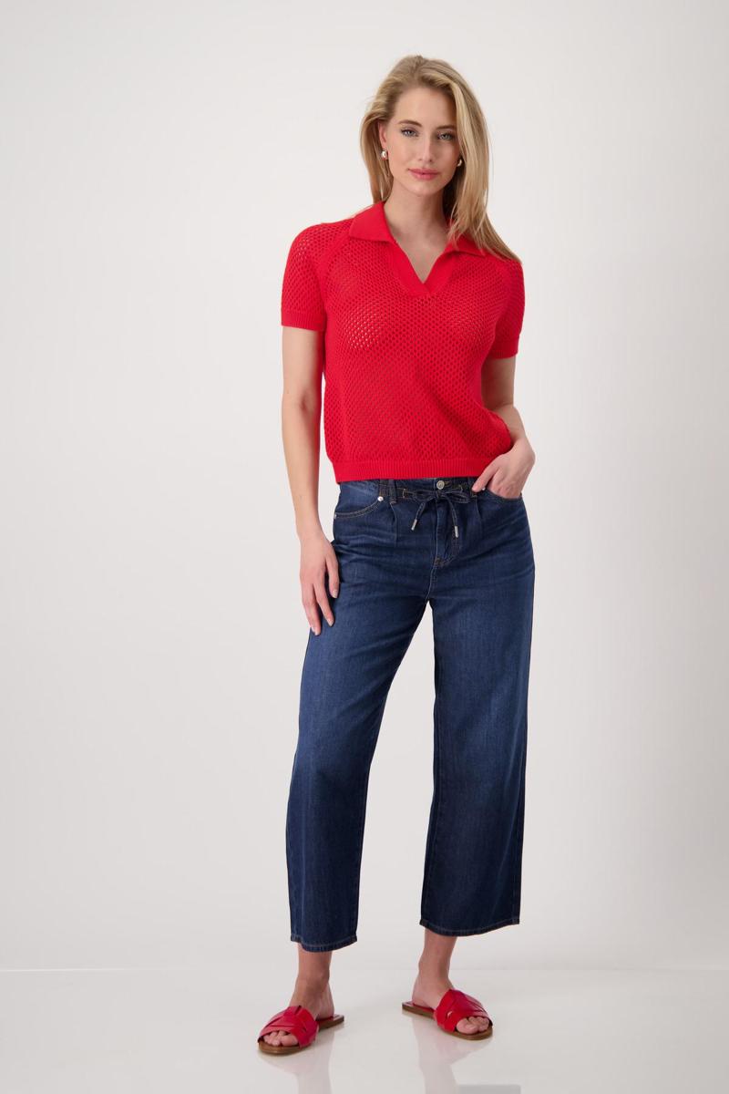 Monari Monari Trui 409957 Rood 3