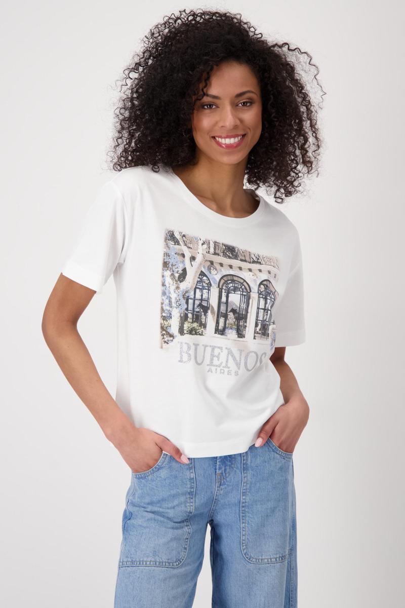 Monari Monari T-Shirt 409674 Off-White 1