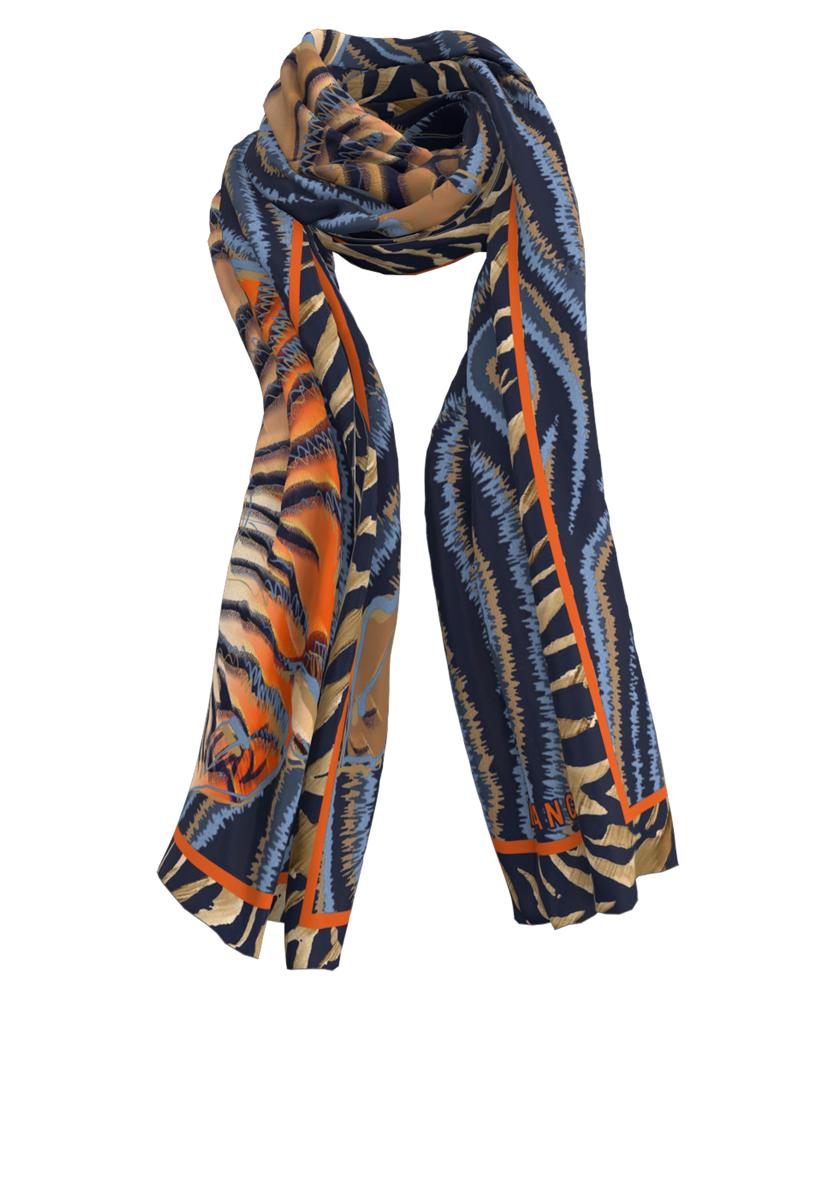 Bianca Sjaal 67506 Blauw 2