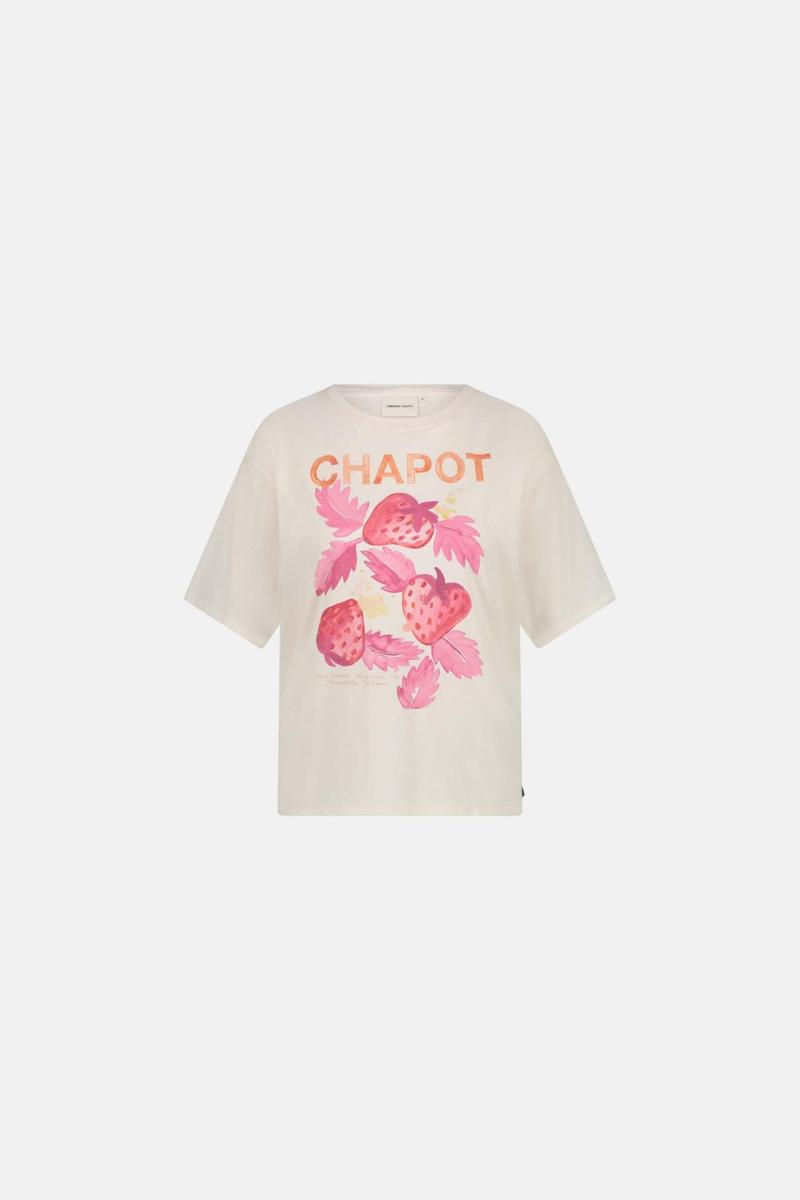Fabienne Chapot Fabienne Chapot T-Shirt Steve Sketchbook Roze 1