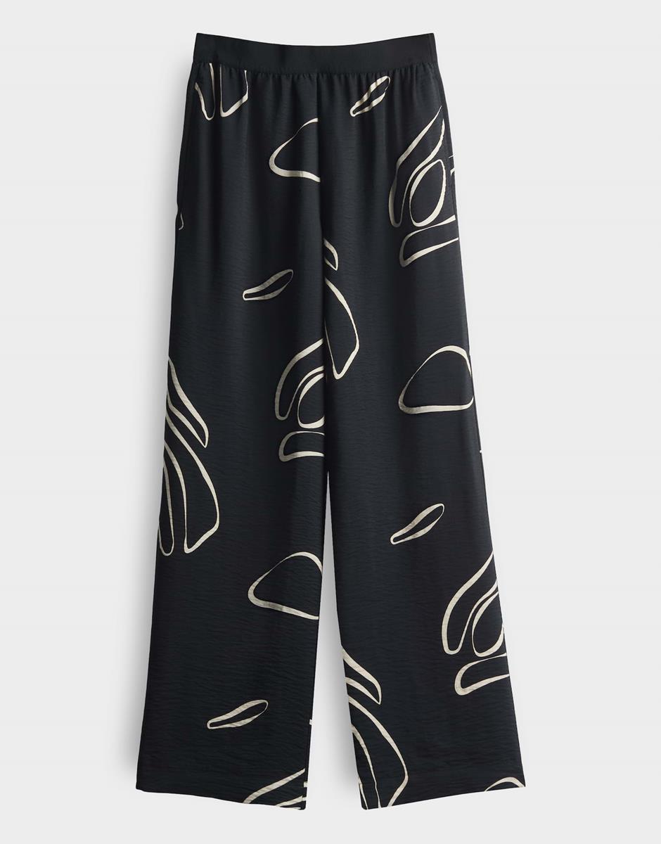 SOMEDAY Pantalon Cevil Nature Zwart 2