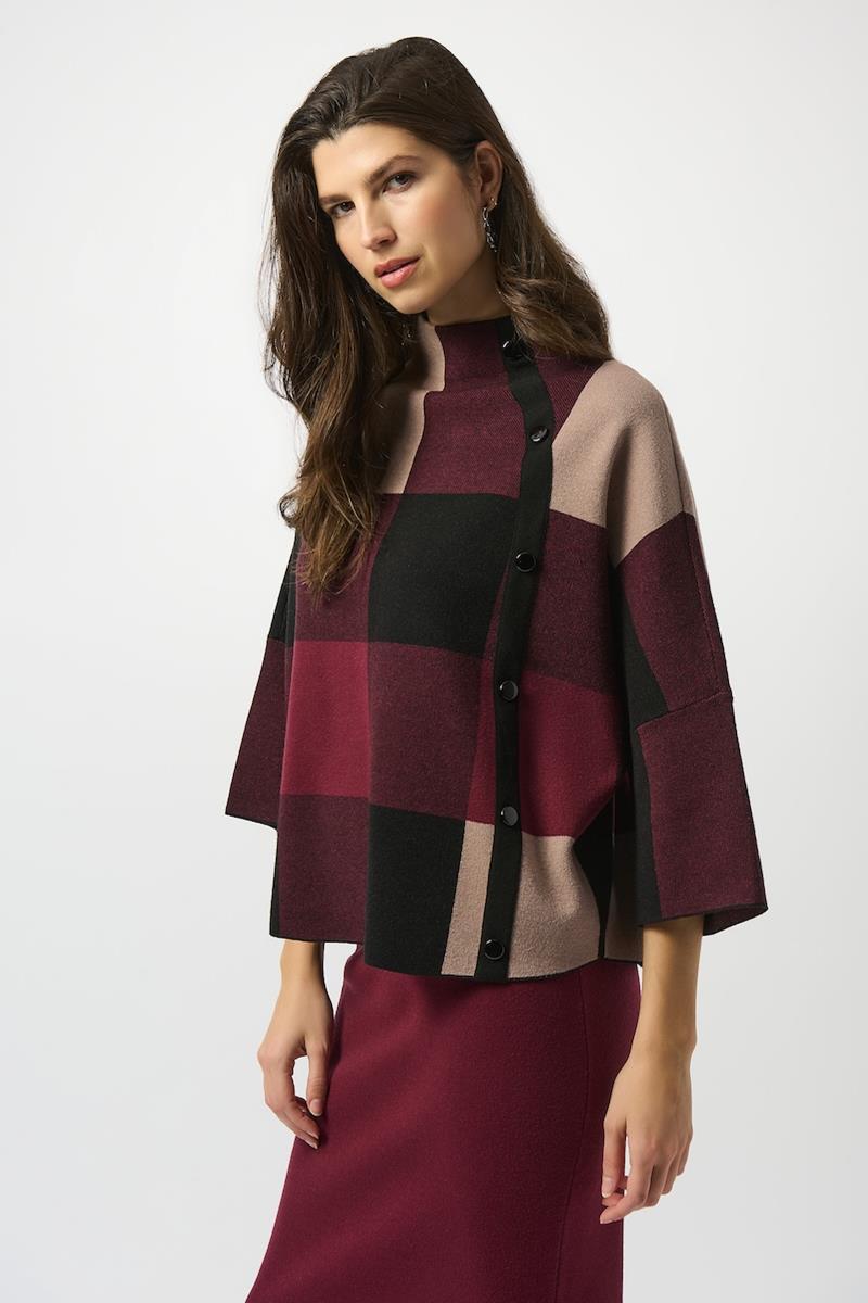Joseph Ribkoff Trui 243948 Rood 1