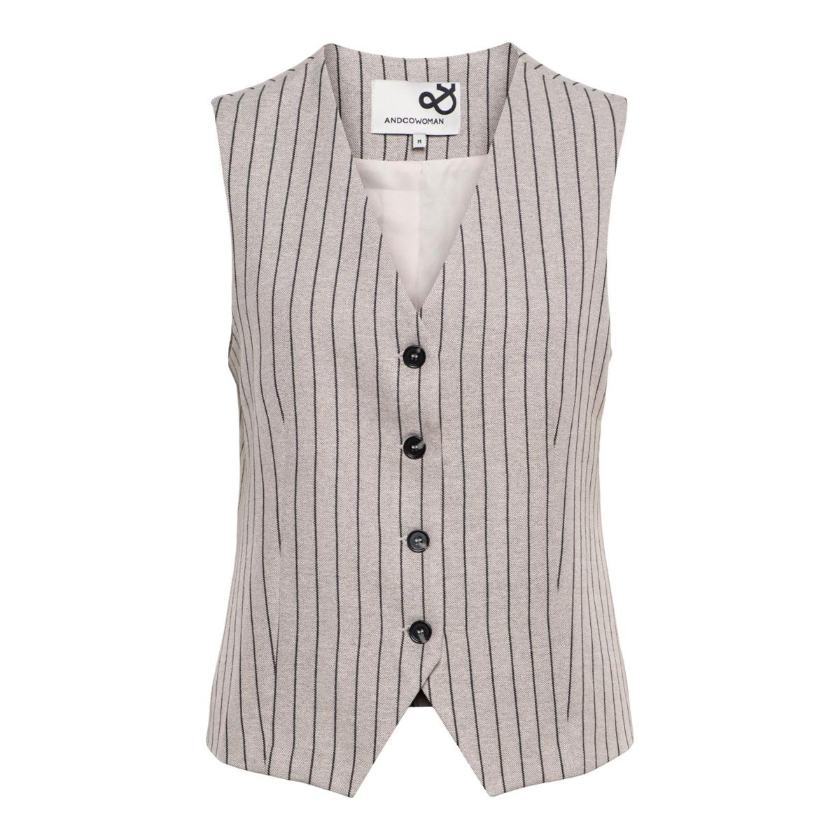 &Co Woman &Co Woman Gilet GL111 Beige 2