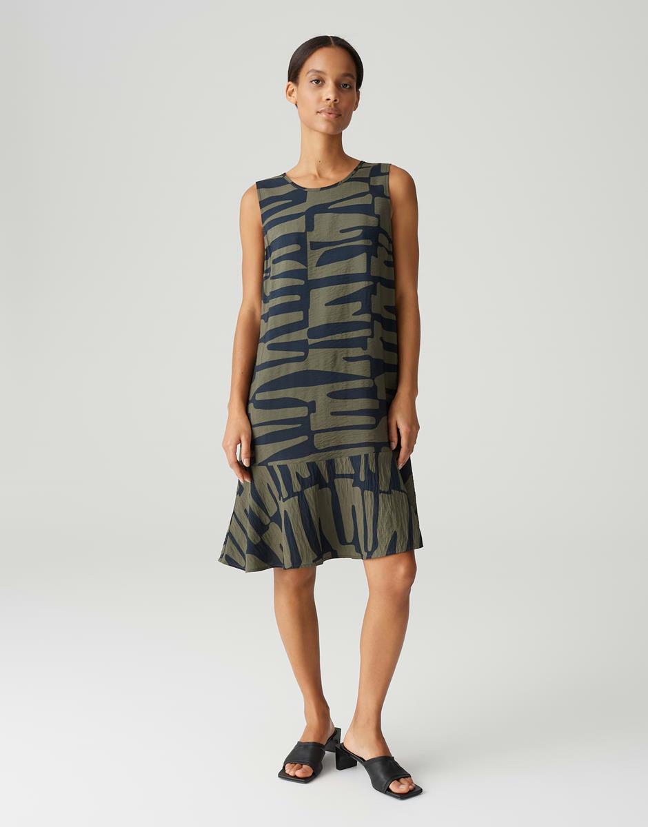 OPUS Jurk Wenola Jungle Groen 1