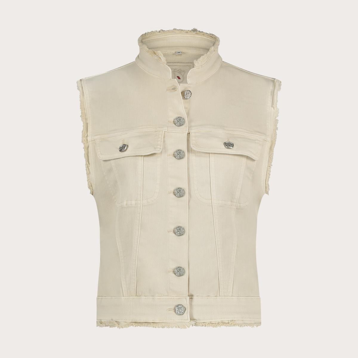 Florèz Florèz Gilet Ginny Off-White 5