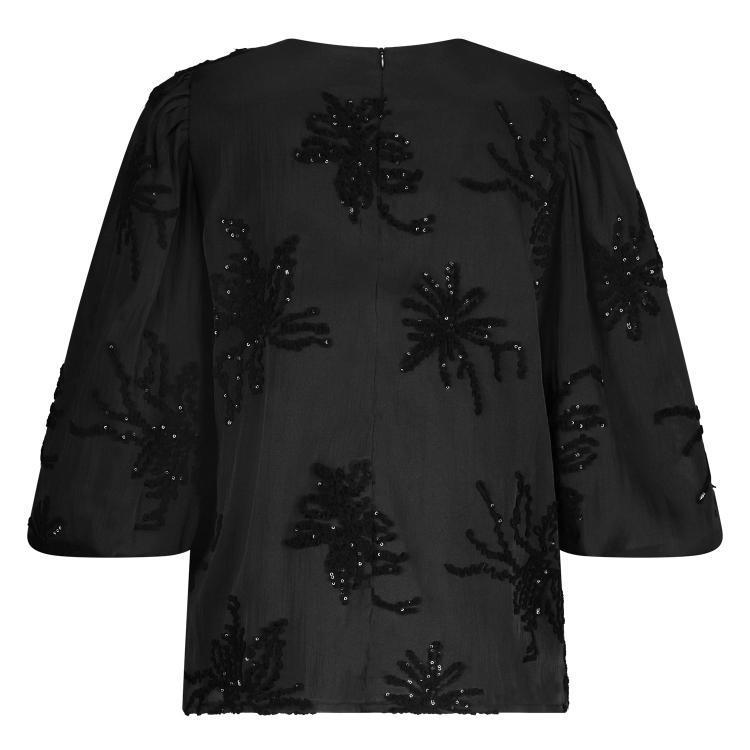 NUKUS Blouse NKF02001 Zwart 4