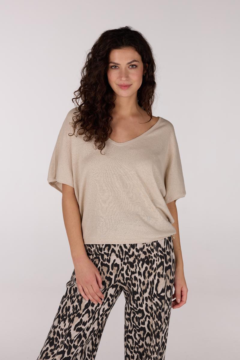 Jansen Amsterdam Jansen Amsterdam T-Shirt NANOUK SS25 Beige 3