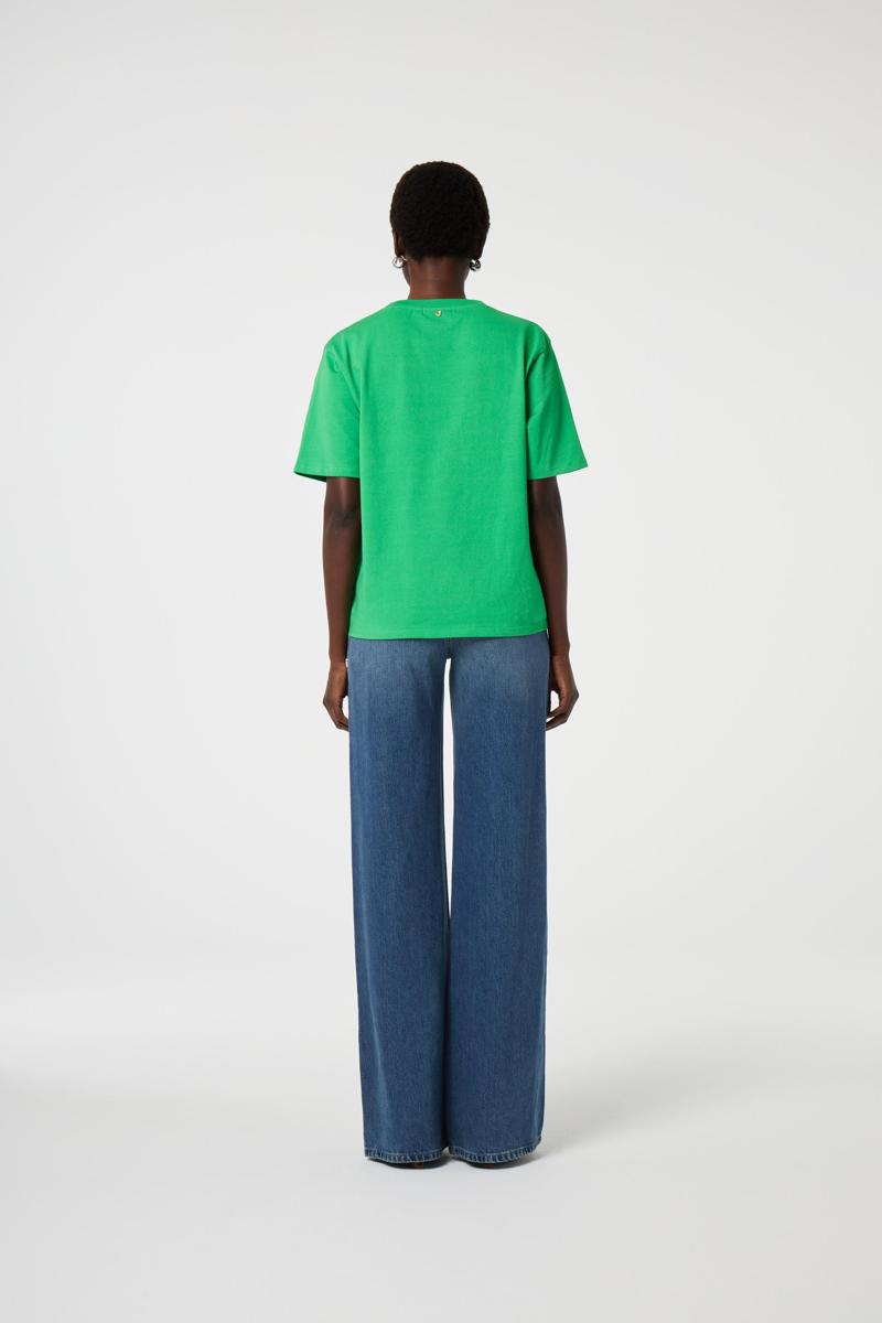 Fabienne Chapot Fabienne Chapot Blouse Pearl T-shirt Groen 3