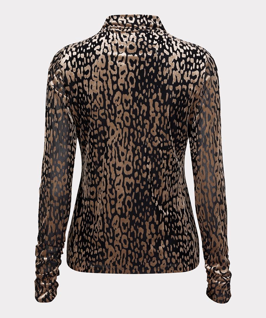EsQualo Blouse W25.30710 Goud 2