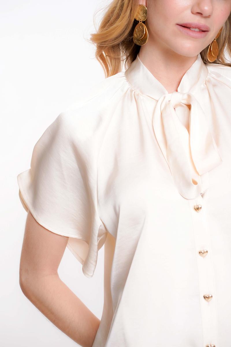 Geisha Geisha Blouse 53072-14 Wolwit 4
