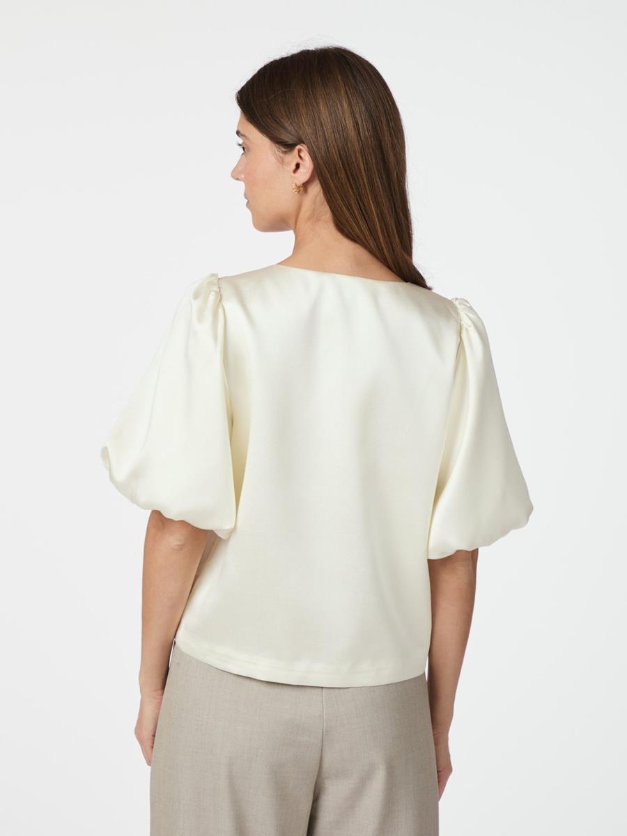 Neo Noir Neo Noir Blouse Aisa Dull Ecru 3