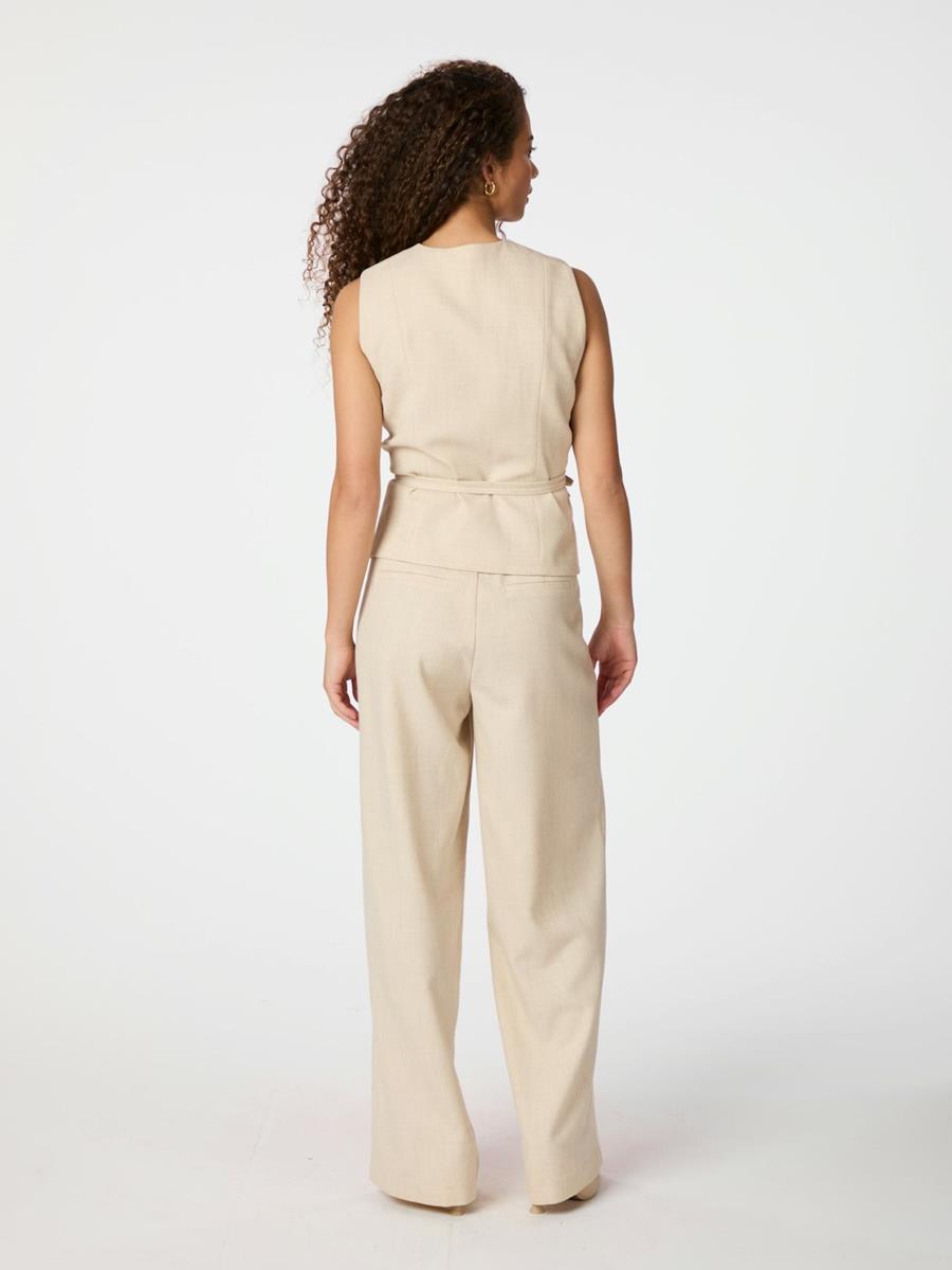 Neo Noir Neo Noir Gilet Samara Beige 3