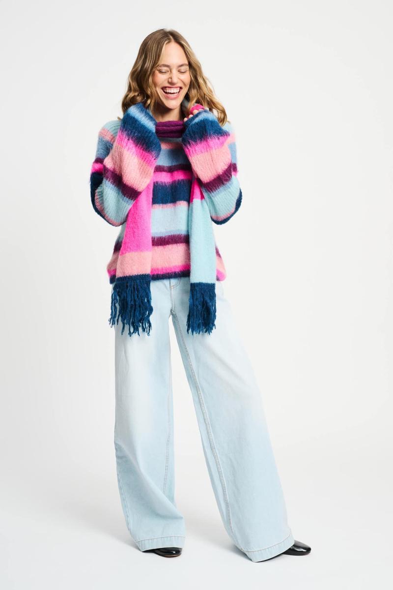 POM Amsterdam Trui SP9359 Blauw 6