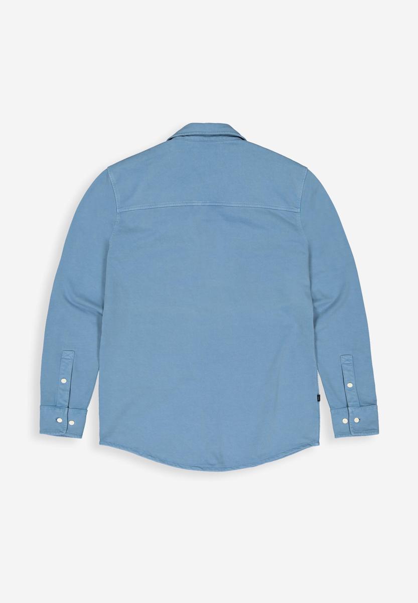 Butcher of Blue Butcher of Blue Overshirt M2514021 Blauw 2