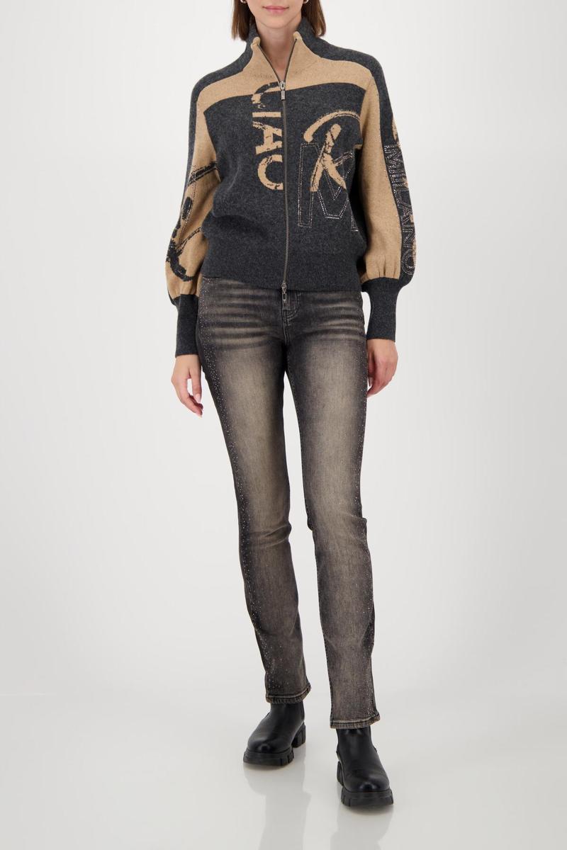 Monari Vest 809555 Grijs 3