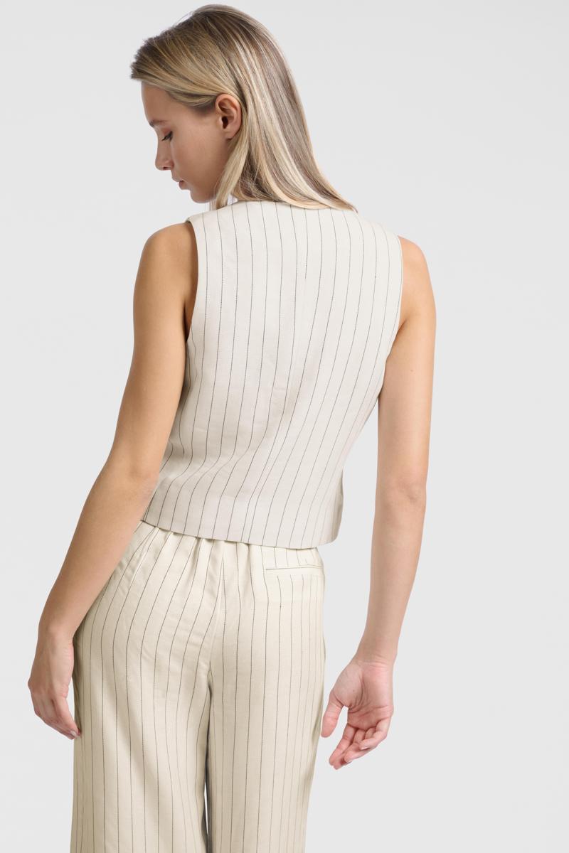 YAYA Gilet 01-521003-505 Beige 4