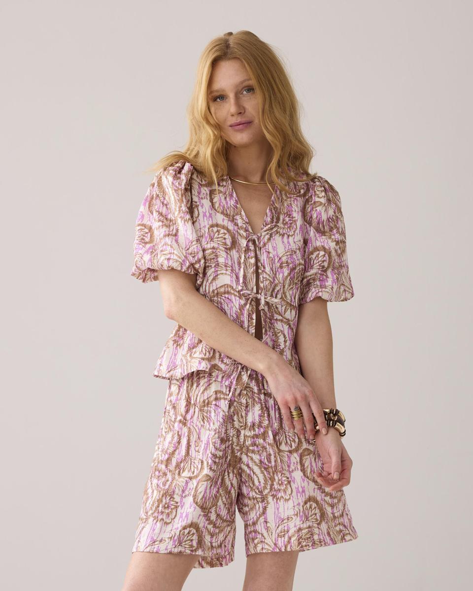 Summum Summum Blouse 2s3312-12229 Paars 3
