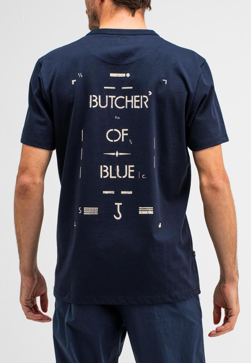 Butcher of Blue Butcher of Blue T-Shirt M2512004 Blauw 3