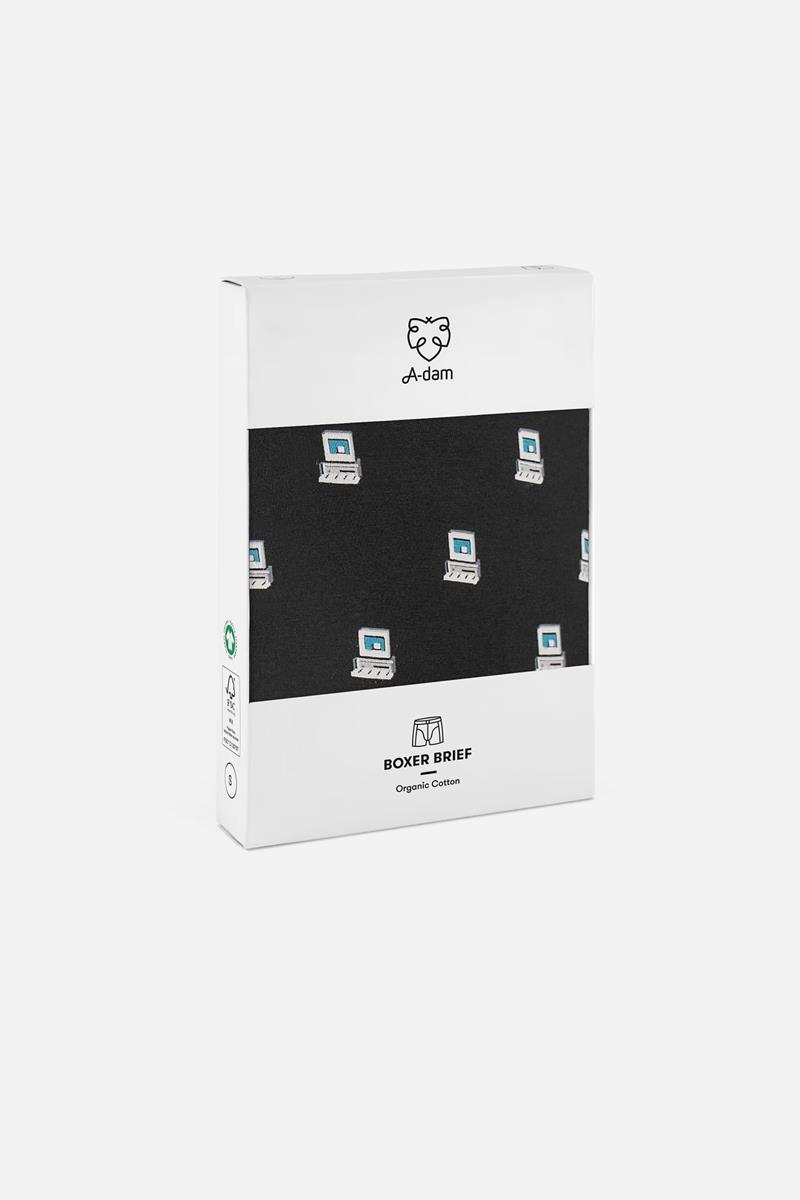 A-dam Boxershort Computer Zwart 4