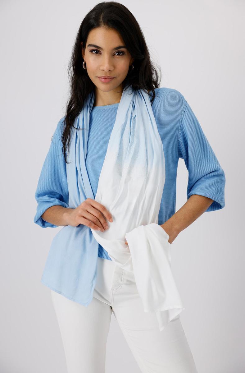Monari Monari Sjaal 409441 Blauw 4