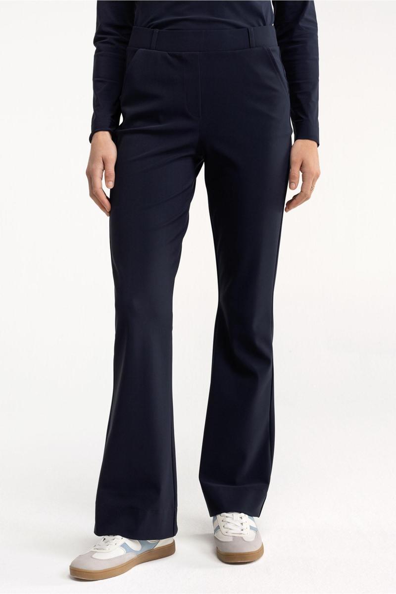 Studio Anneloes Studio Anneloes Pantalon Flair Bonded Blauw 4