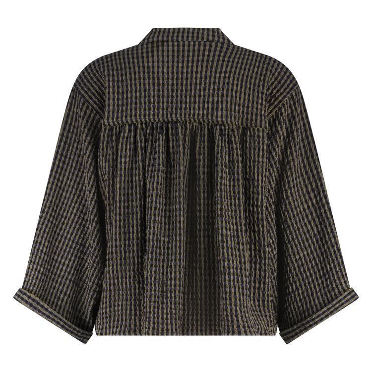 NUKUS Blouse NKF02087 Blauw 4