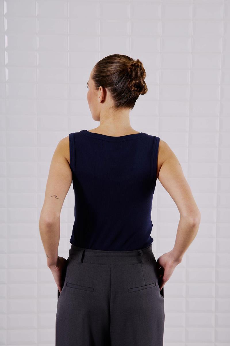 WithBlack Top Lullu Blauw 3