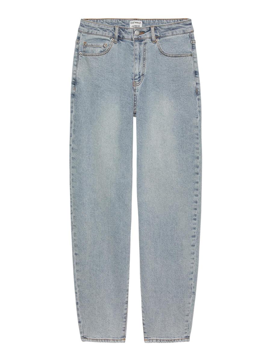 Catwalk Junkie Catwalk Junkie Jeans Barrel  Blauw 1