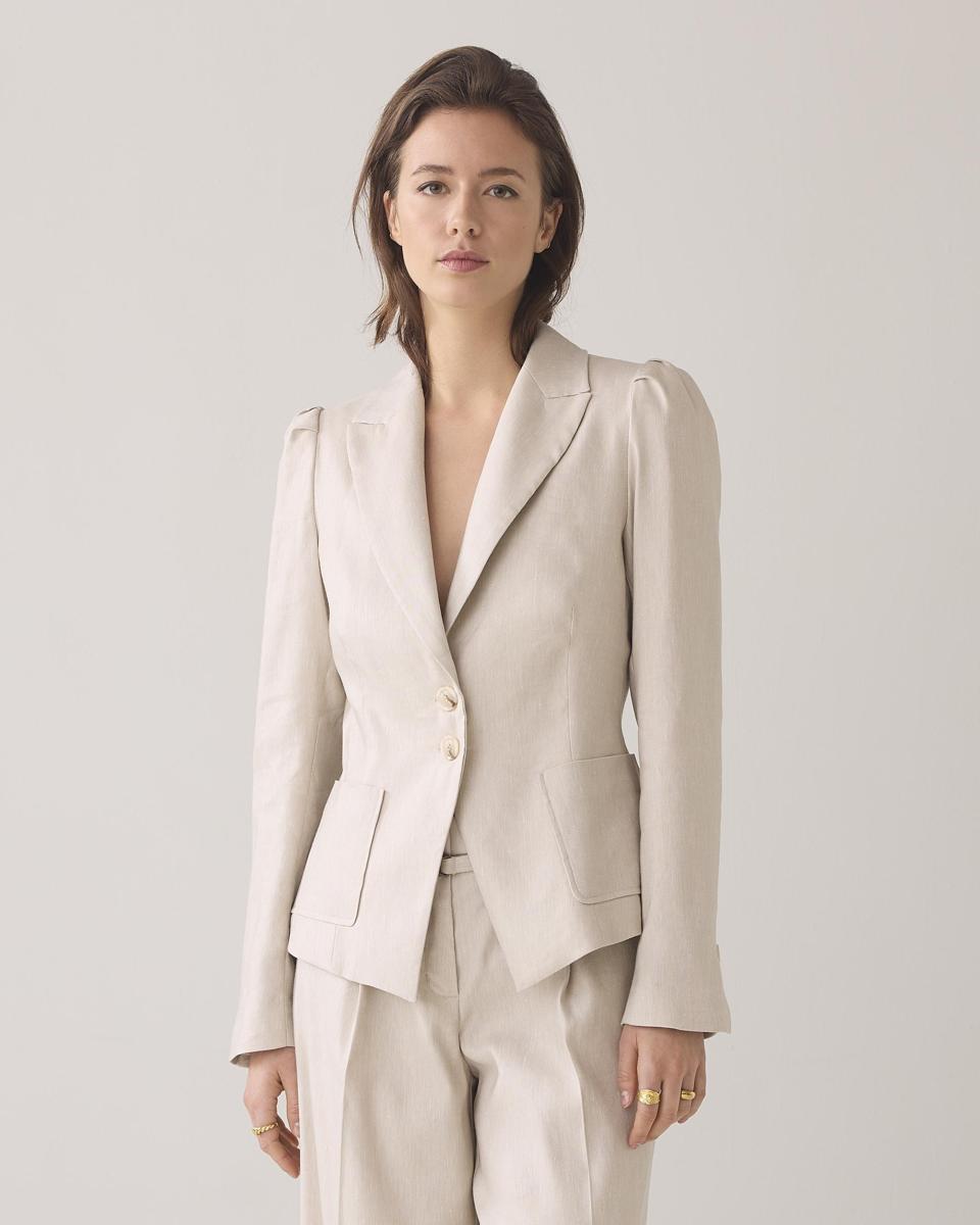 Summum Summum Blazer 1s1234-12157 Beige 4