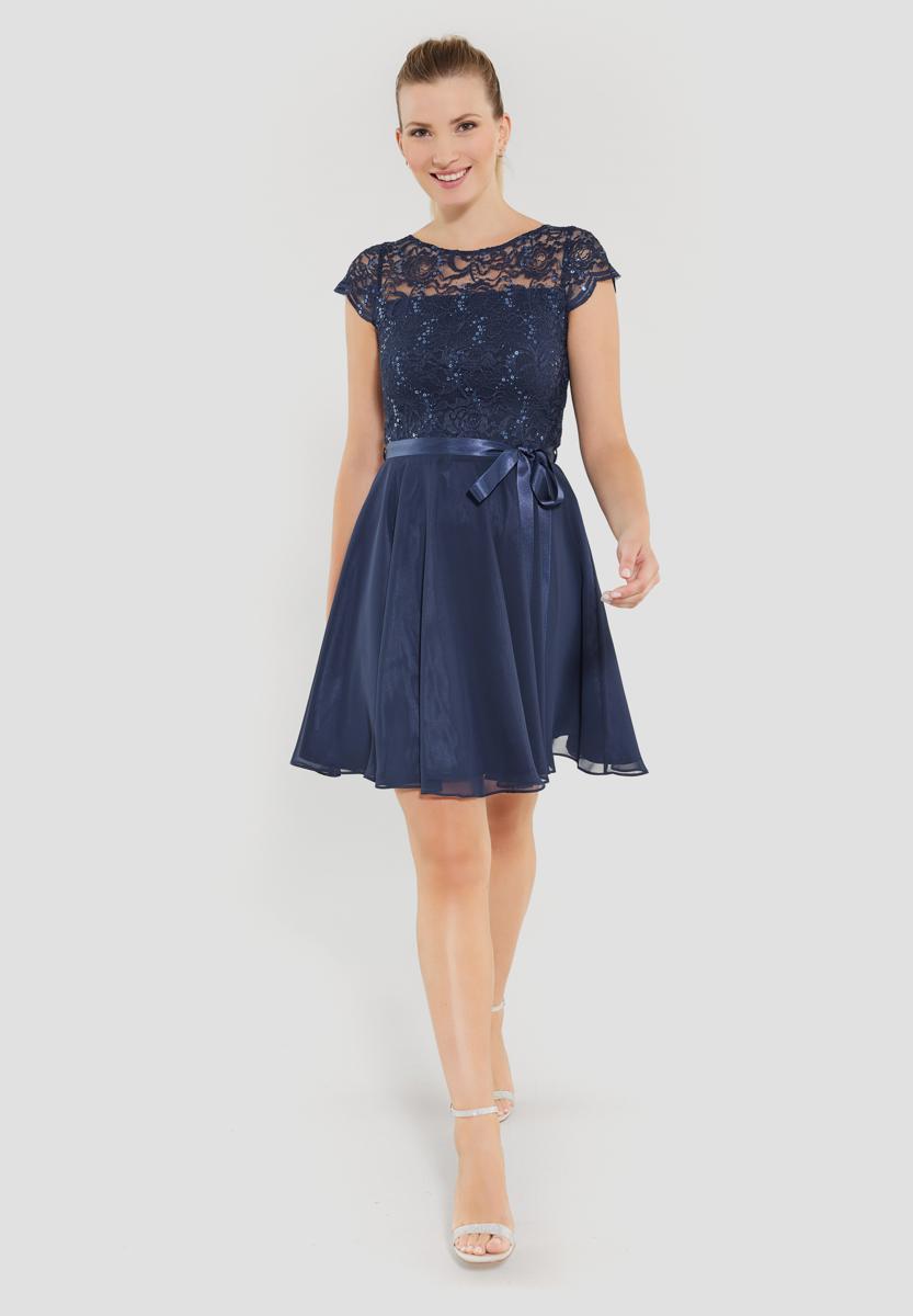 SWING SWING Jurk 77760510 Blauw 4