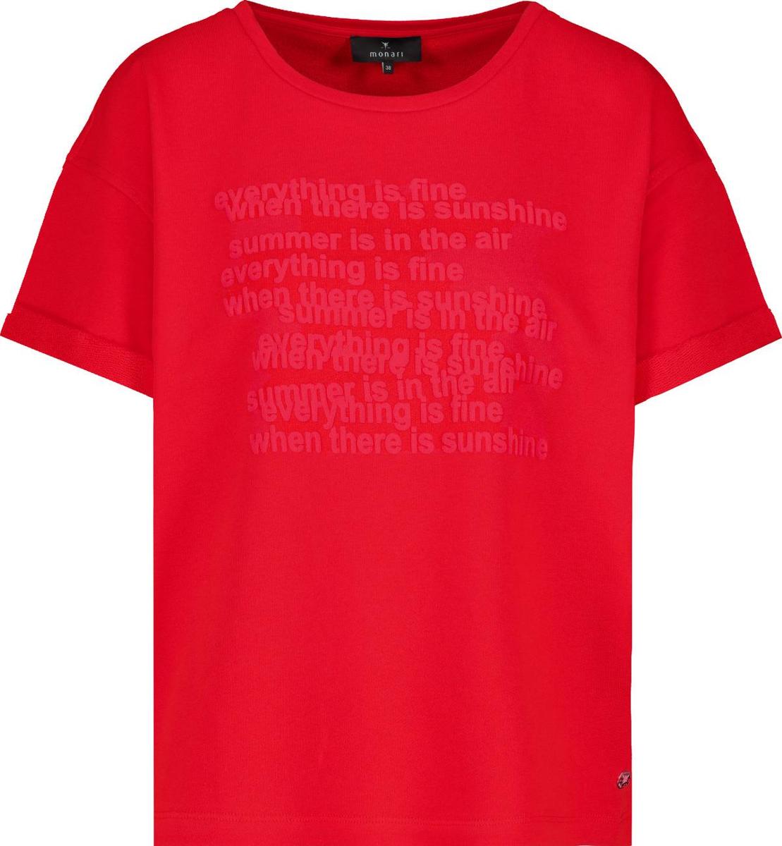 Monari Monari T-Shirt 409924 Rood 2