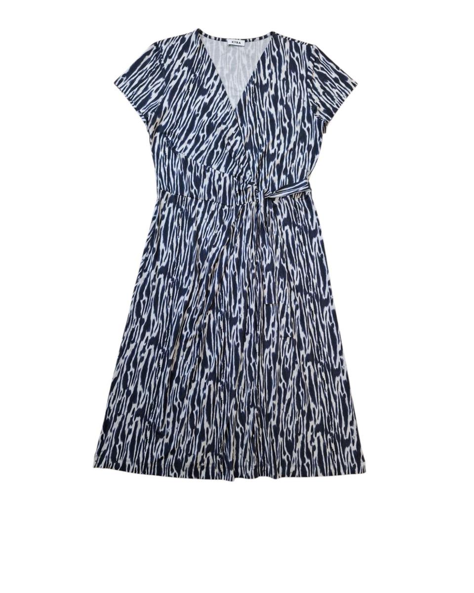 KYRA KYRA Jurk Print Feliz-s25 Blauw 1