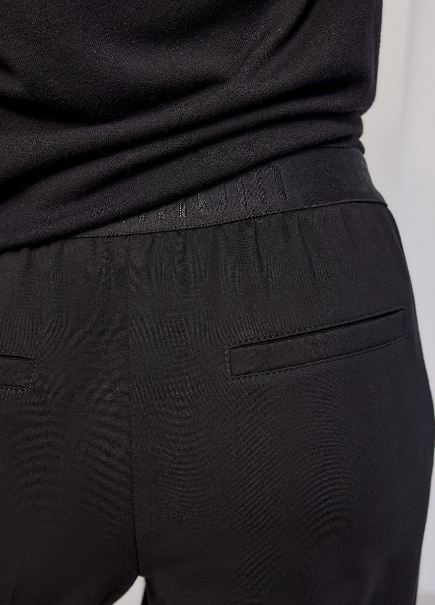 Summum Summum Pantalon Rome-11580 Zwart 6
