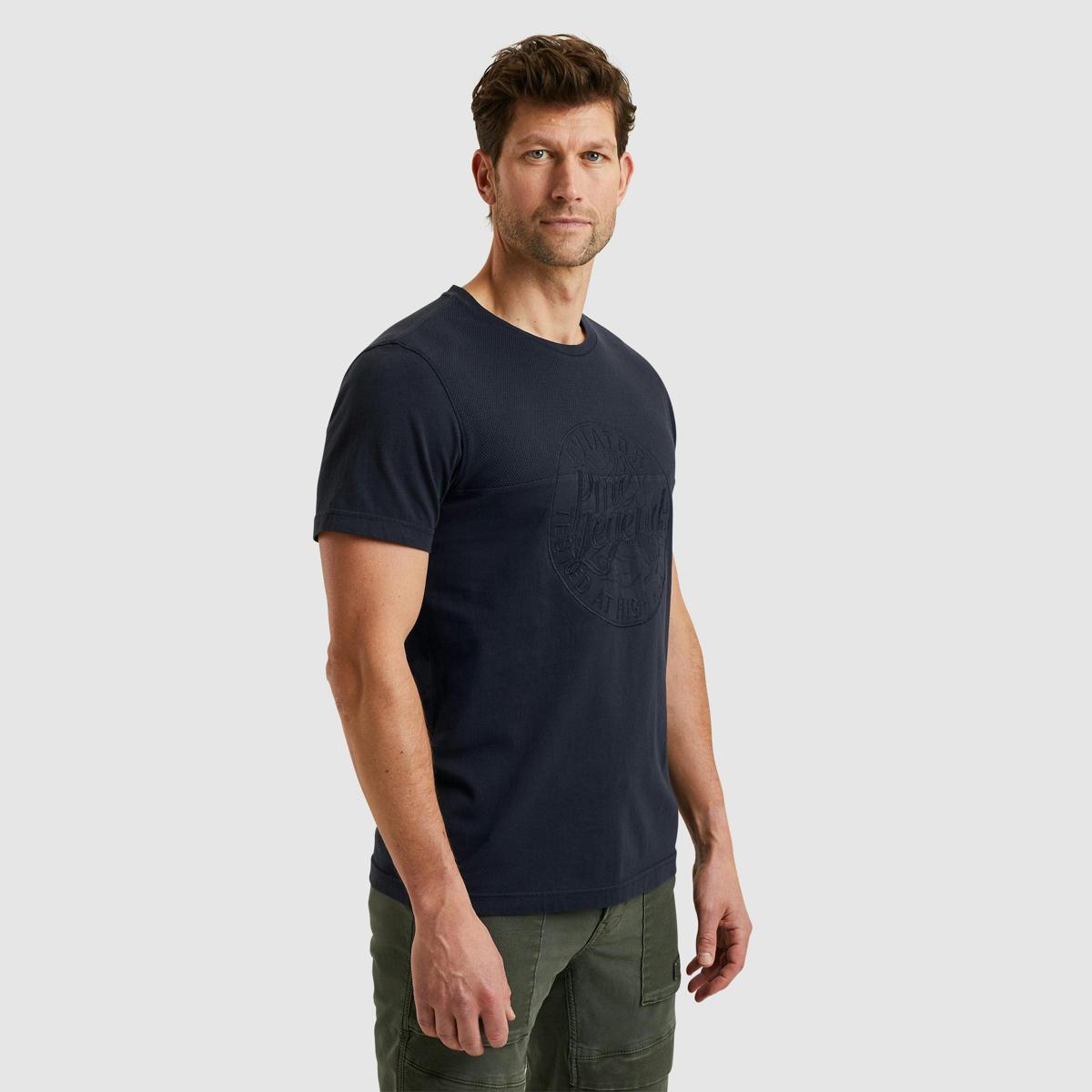 PME Legend PME Legend T-Shirt PTSS2503568 Blauw 6