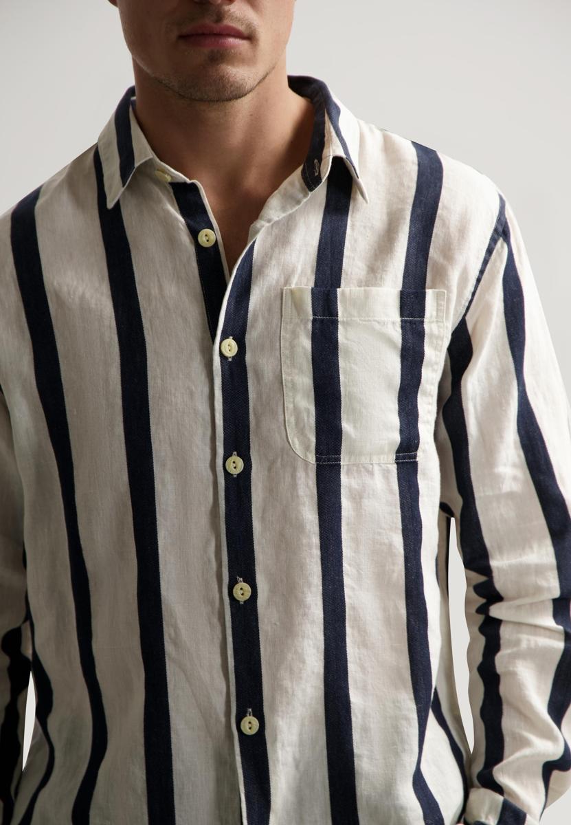 Dstrezzed Dstrezzed Overhemd 303806-SS25 Blauw 4