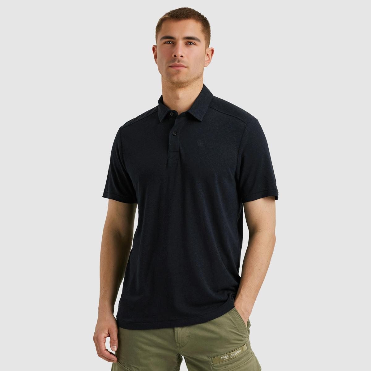 PME Legend PME Legend Polo PPSS2505862 Blauw 3