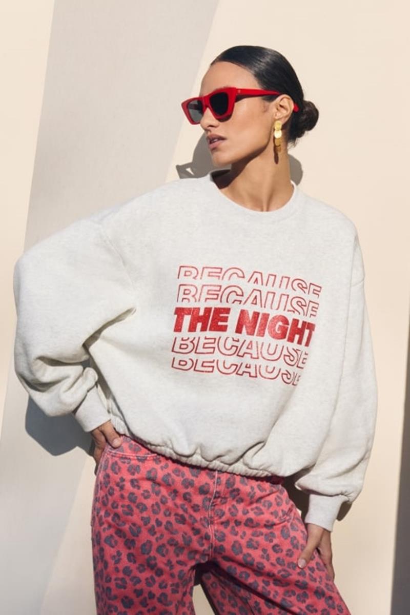 By-Bar Sweater Bodil Nights Grijs 1