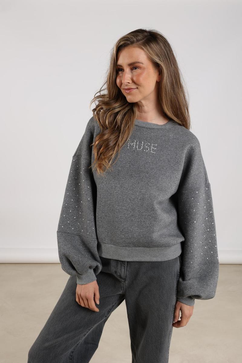 NUKUS Sweater NKF03018 Grijs 1