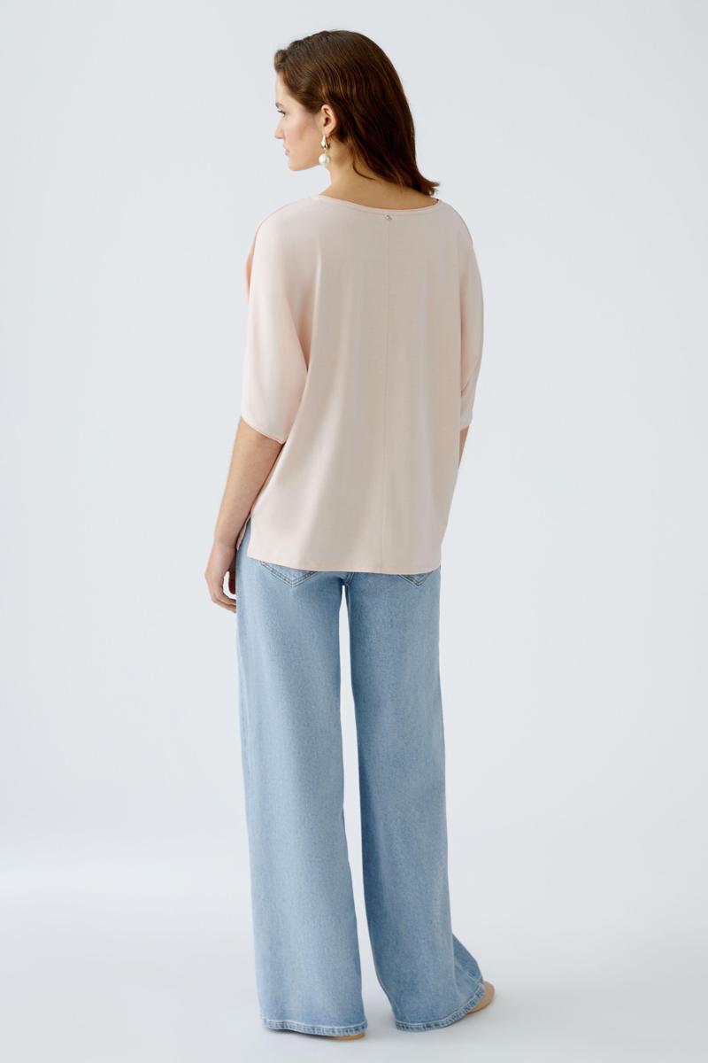 Oui Oui Blouse 0092255 Roze 4