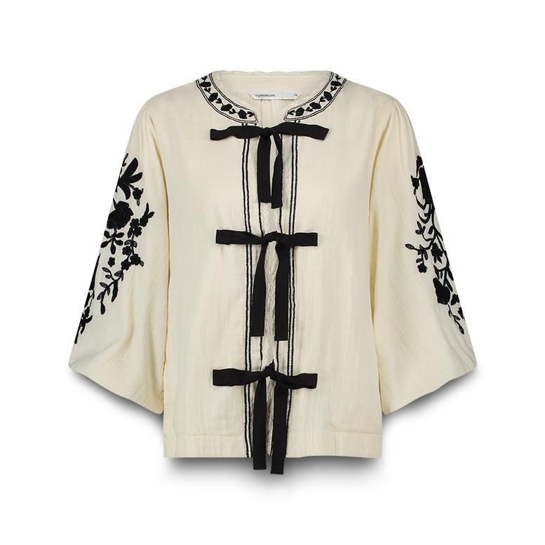 Summum Summum Blazer 1s1222-12207 Off-White 1