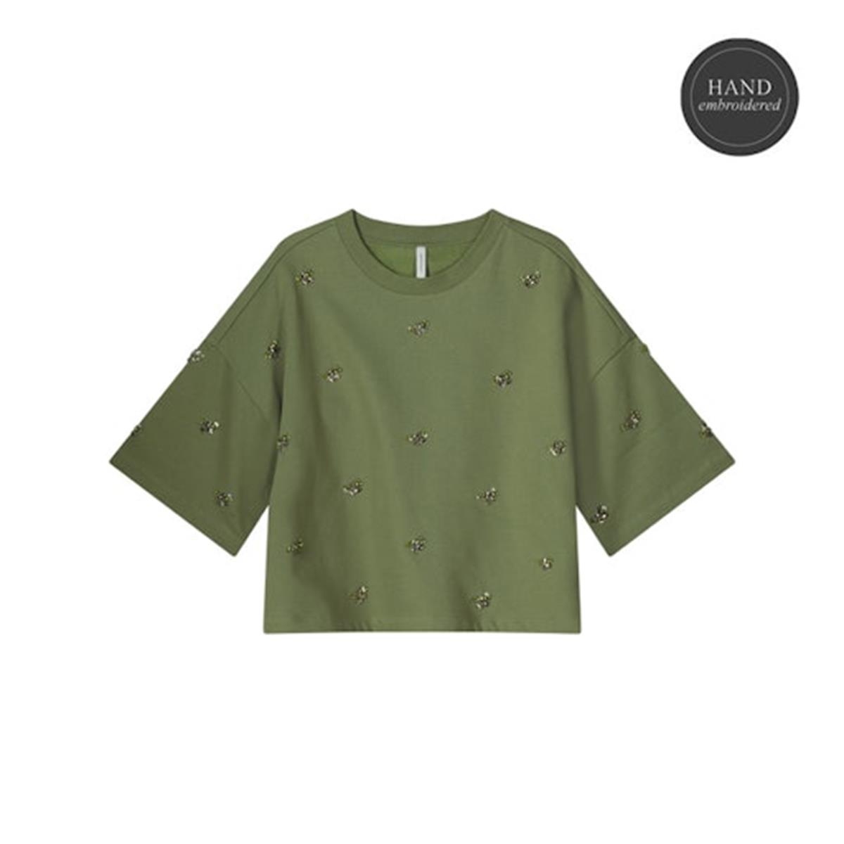 Summum Summum Sweater 3s5107-30656 Groen 1