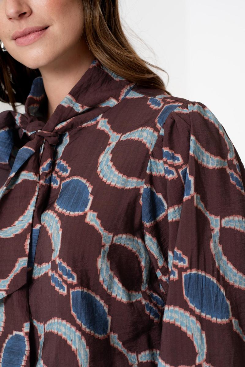 Geisha Blouse 53618-20 Rood 4