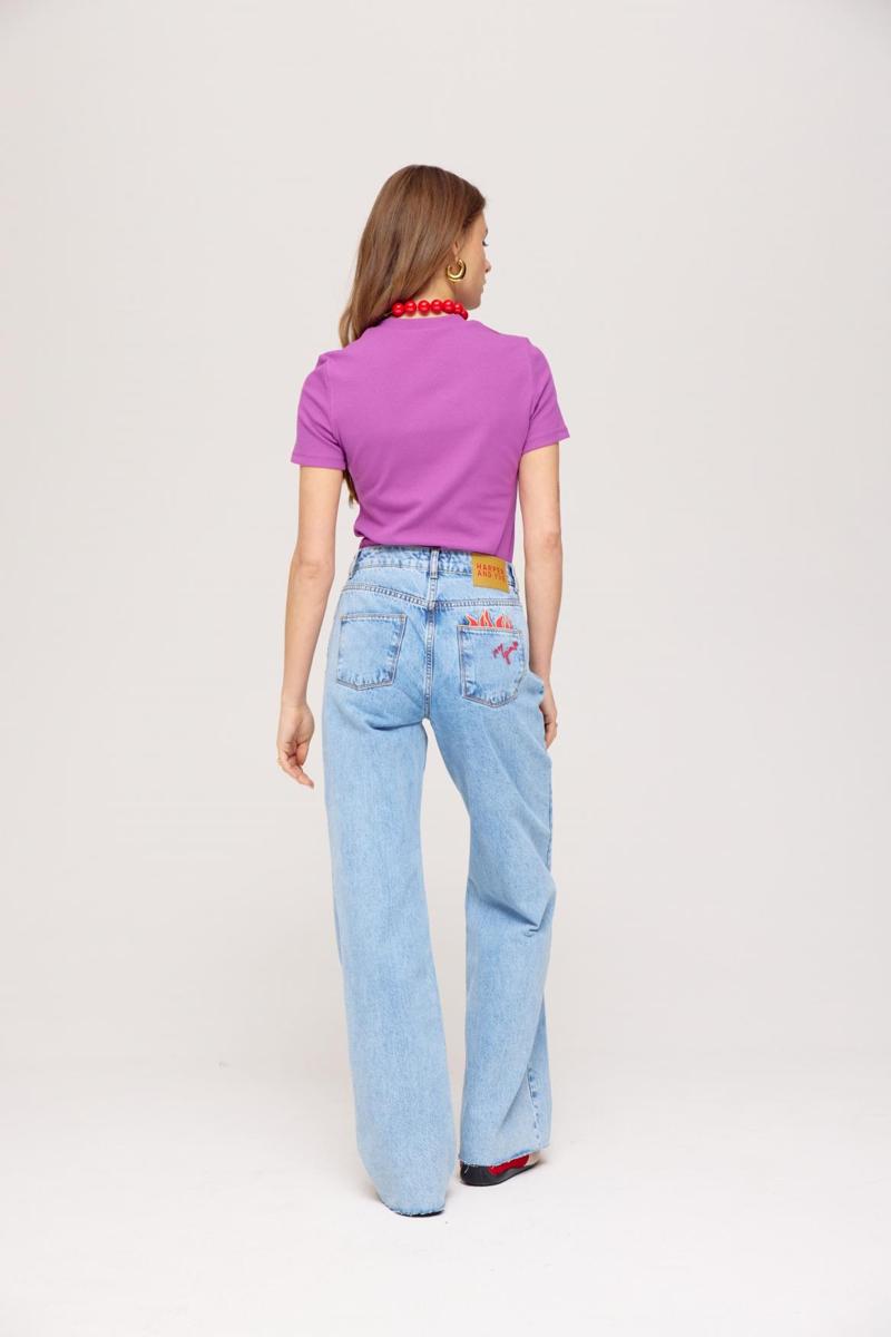Harper & Yve Harper & Yve T-Shirt SS25P403 Paars 3