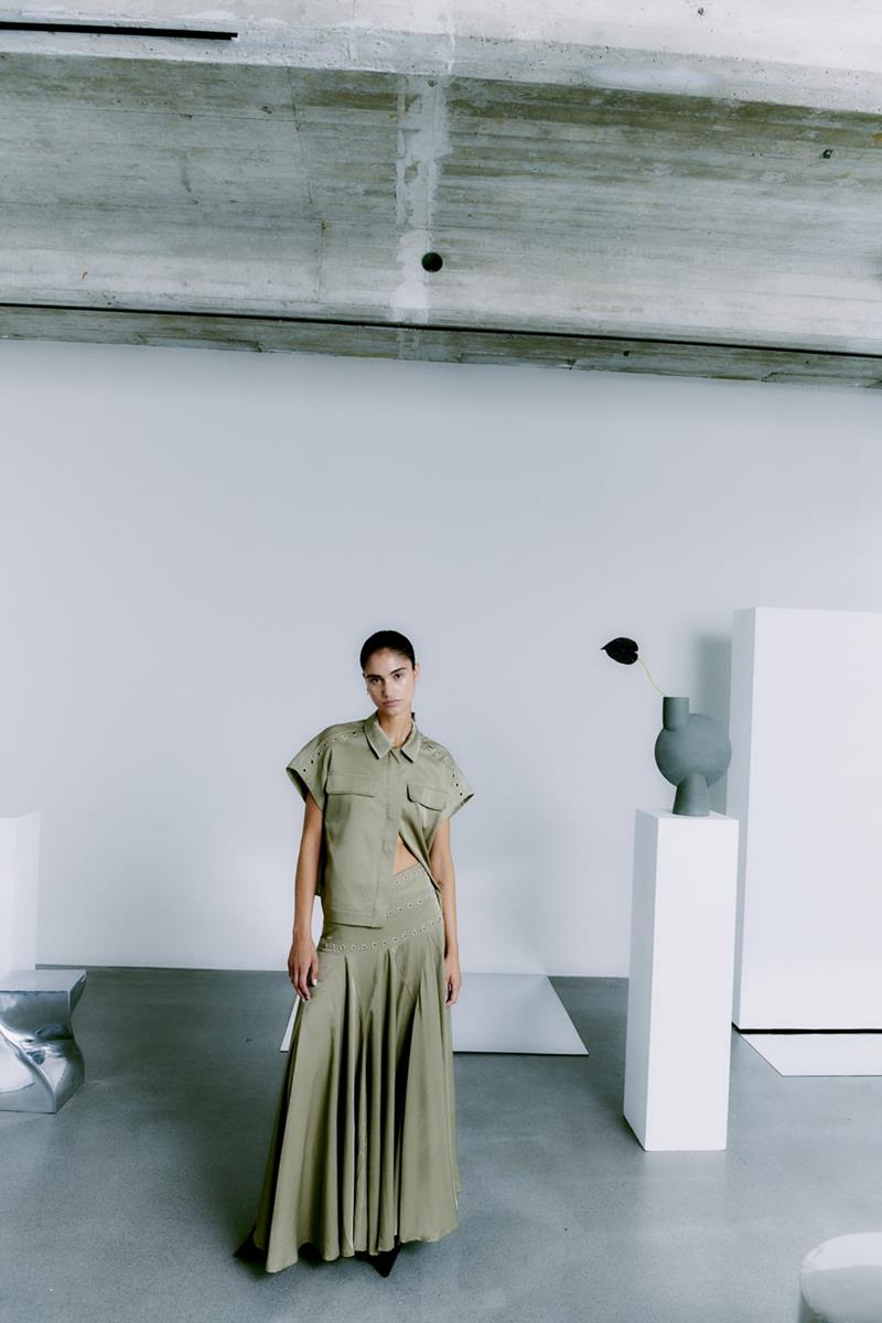 Copenhagen Muse Copenhagen Muse Blouse Vianna Taupe 1
