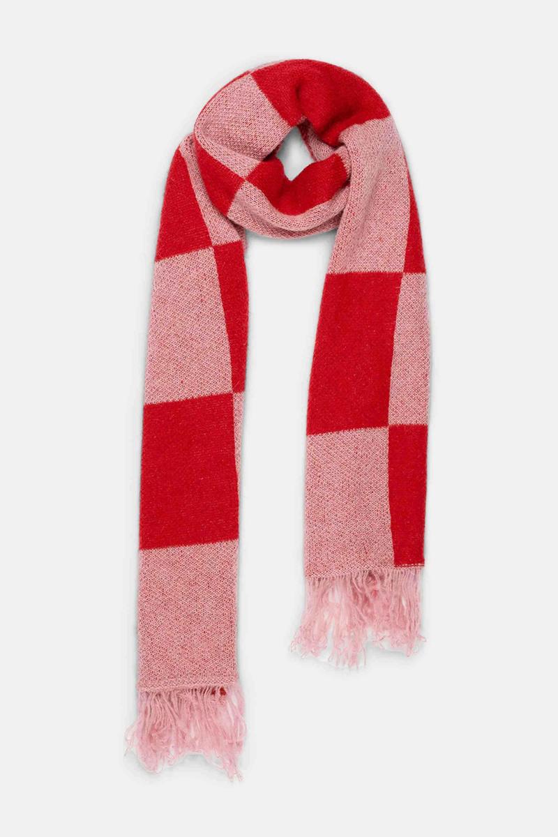 POM Amsterdam Sjaal SP9418 Rood 4