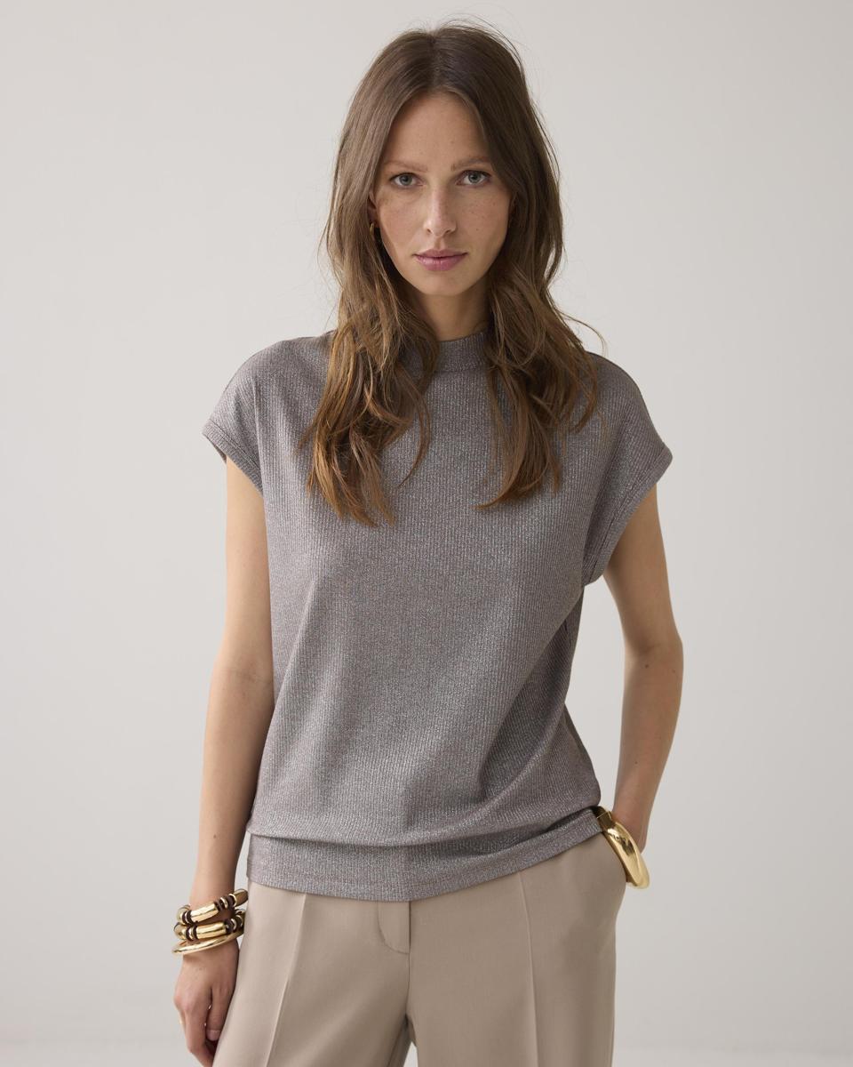 Summum T-Shirt 3s5091-30685 Taupe 4
