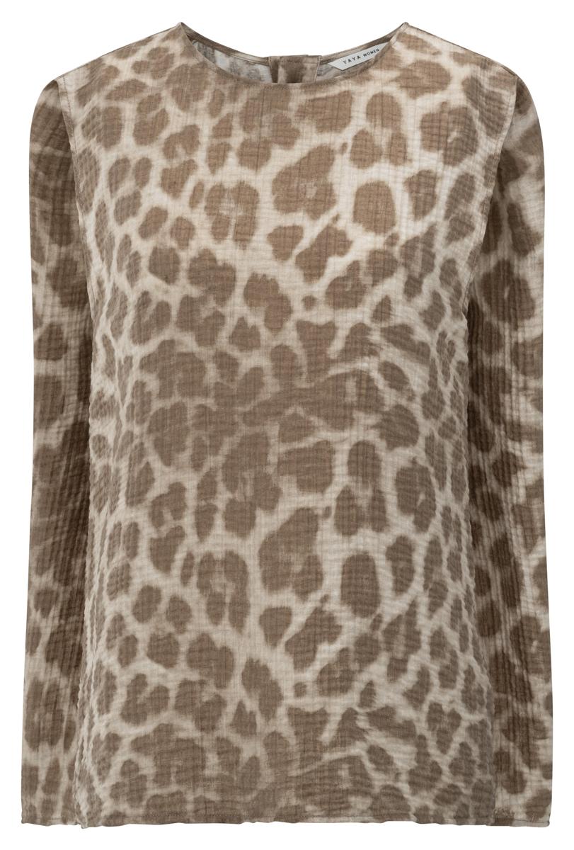 YAYA T-Shirt 01-701311-507 Taupe 1