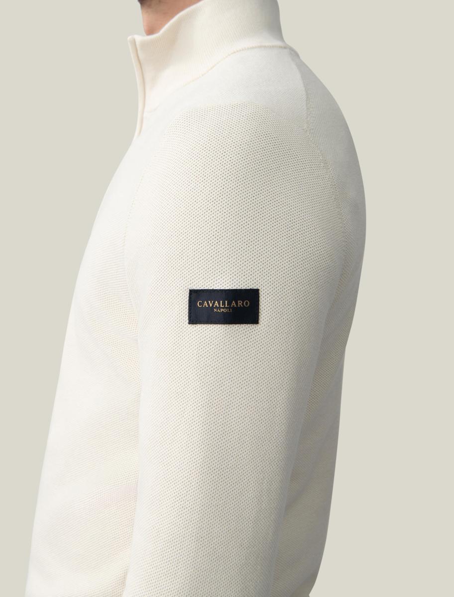 Cavallaro Cavallaro  Trui 118251010 Off-White 4